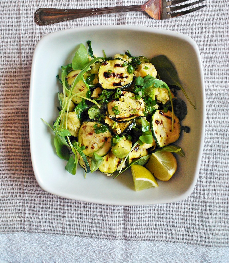 Insalata di miglio e zucchine