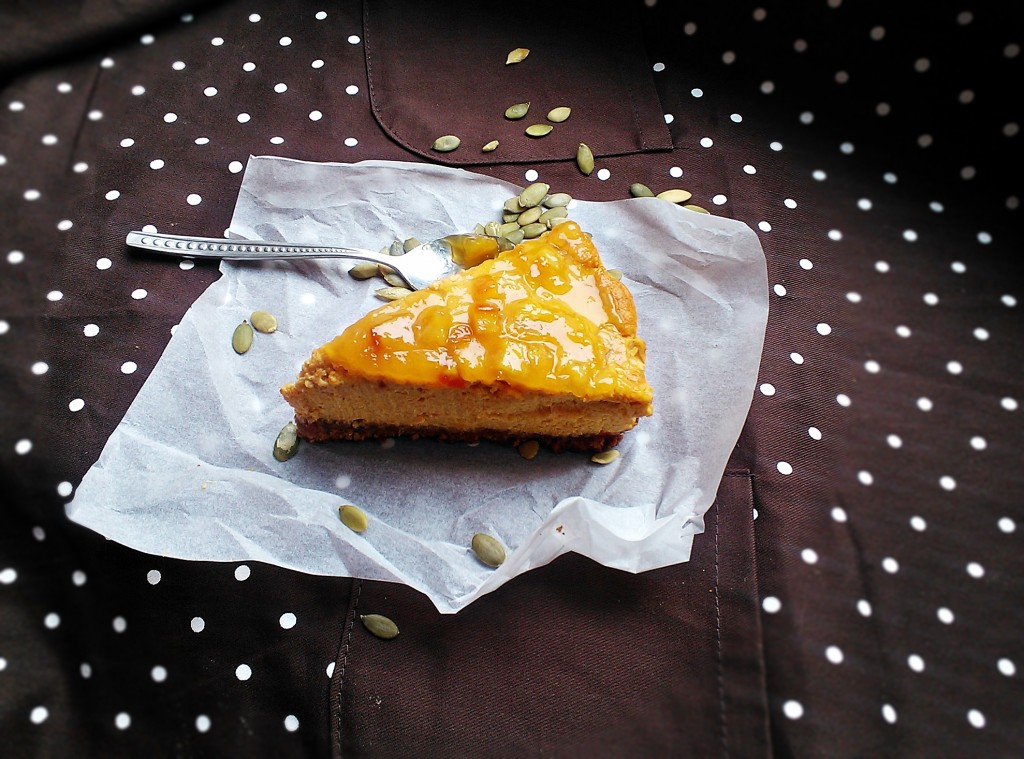 vegan cheesecake zucca 