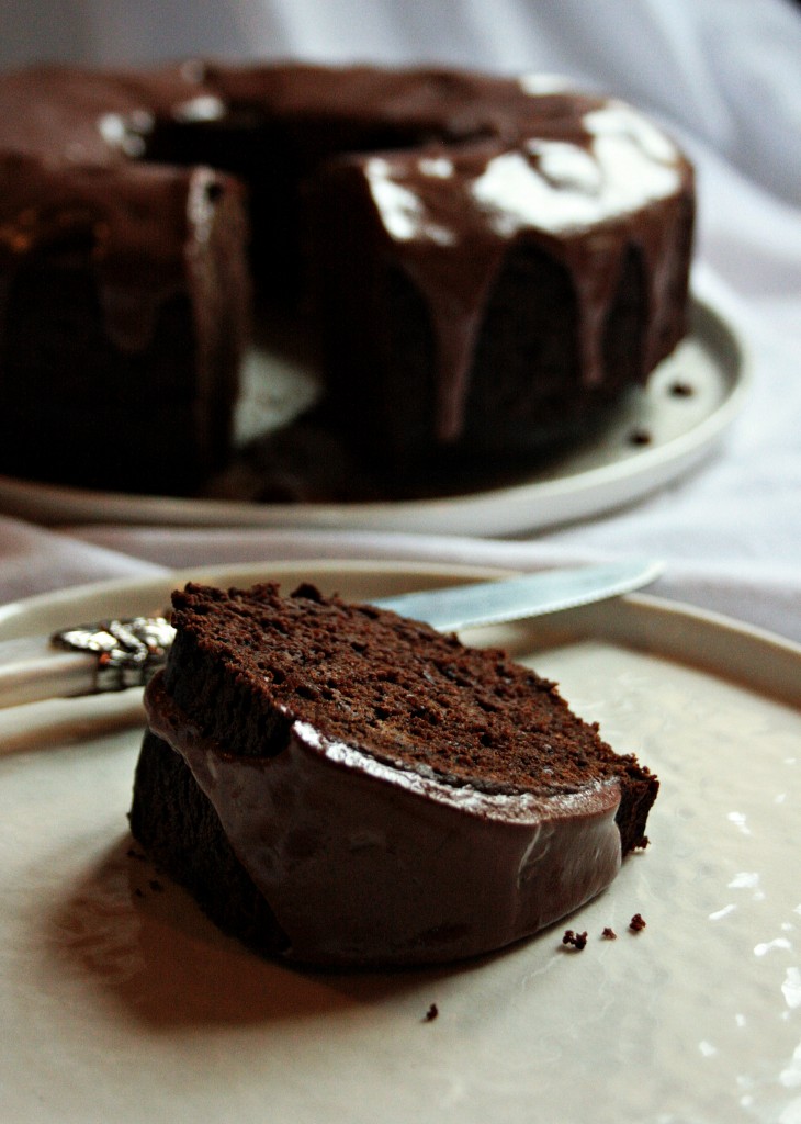 Ciambella di barbabietole e cioccolato 3