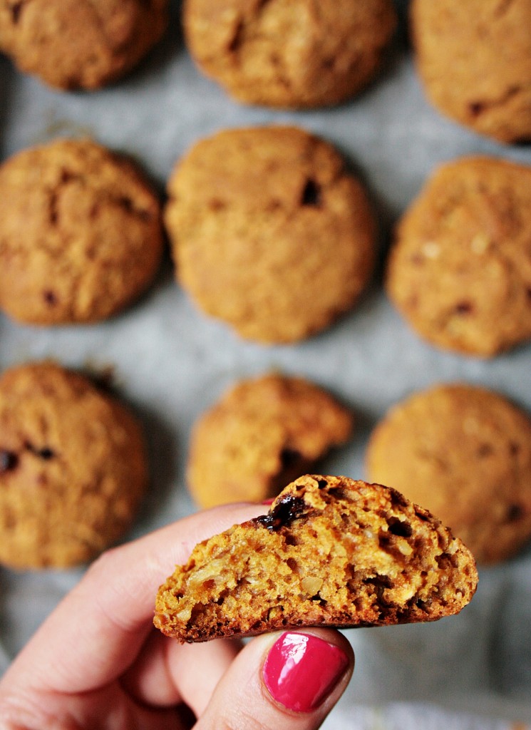 cookies zucca e mandorle vegan