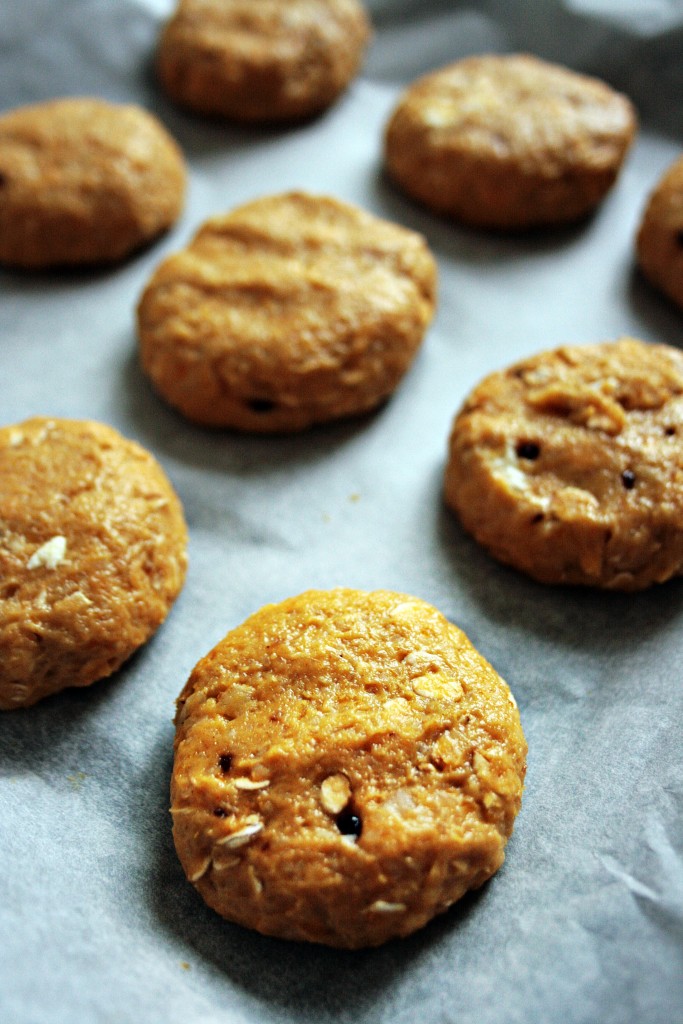 cookies zucca mandorle vegan