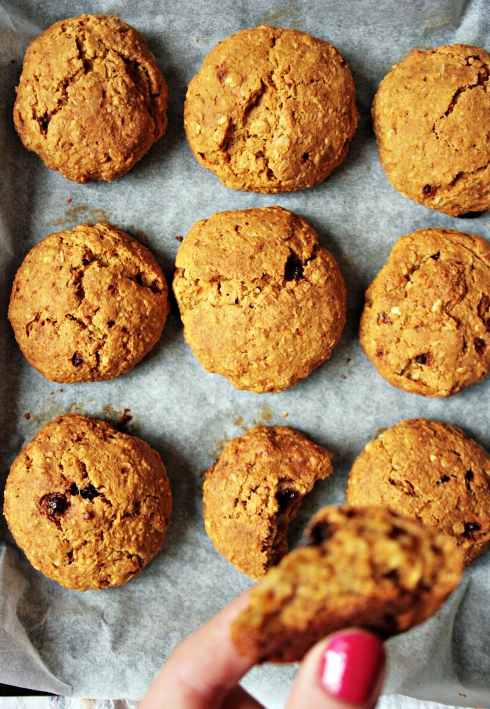 cookies zucca e mandorle vegan