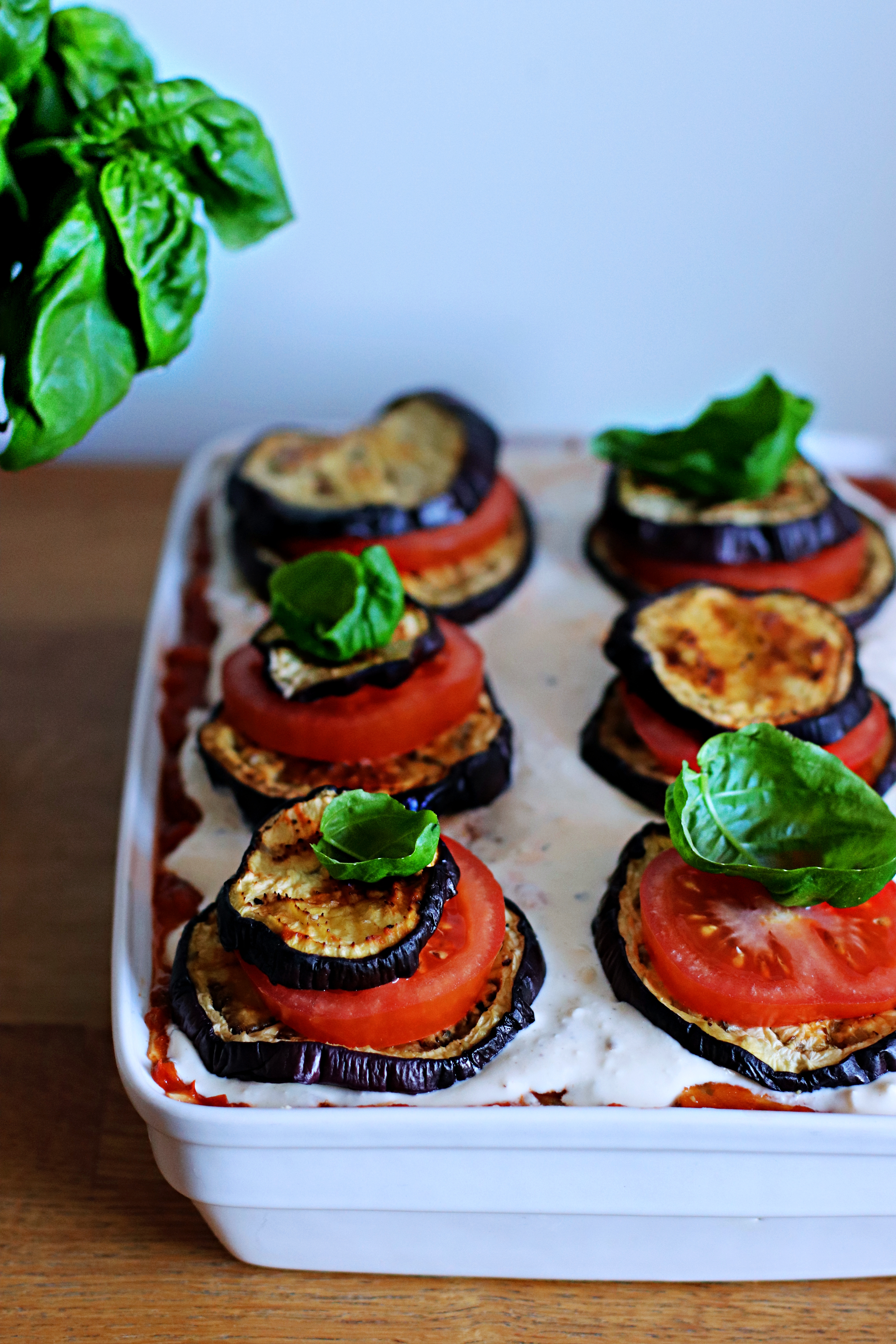 Lasagne con melanzane arrosto