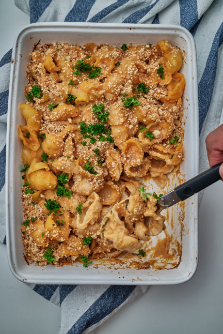 pasta al forno mac and cheese vegan zucca 