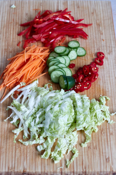 Insalata pad thai ingredienti