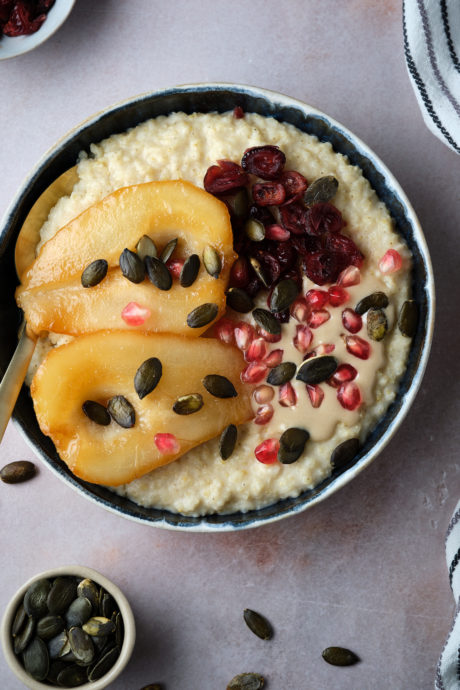  budino di miglio super cremoso ricetta vegan