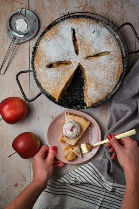 apple pie ricetta vegan senza uova