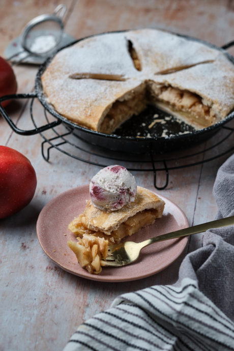 apple pie ricetta vegan senza uova